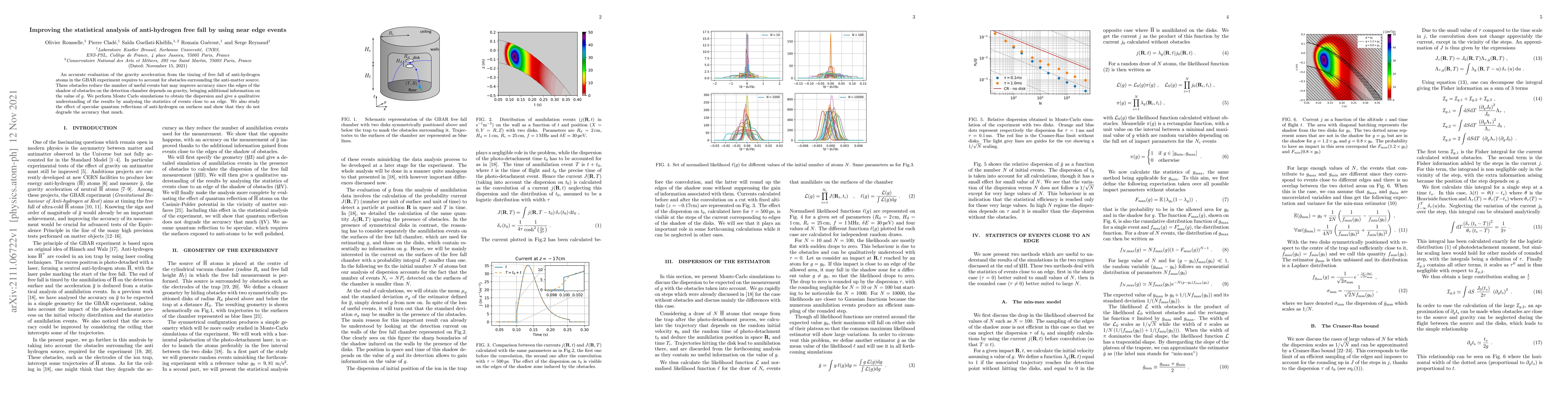 Thumbnail for Improving the statistical analysis of anti-hydrogen free fall by using
  near edge events