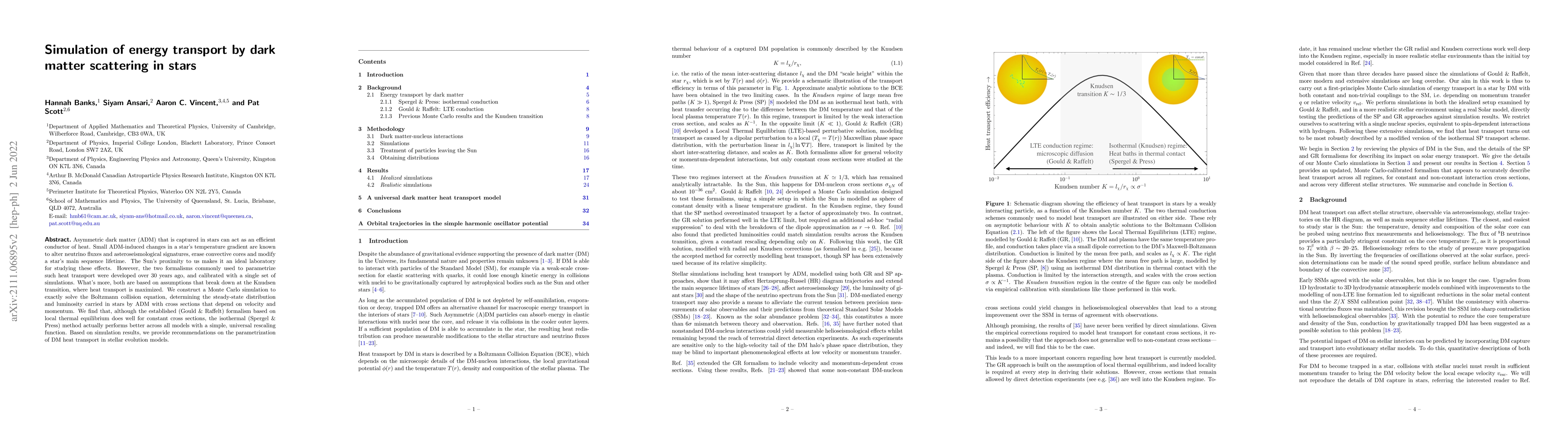 Thumbnail for Simulation of energy transport by dark matter scattering in stars
