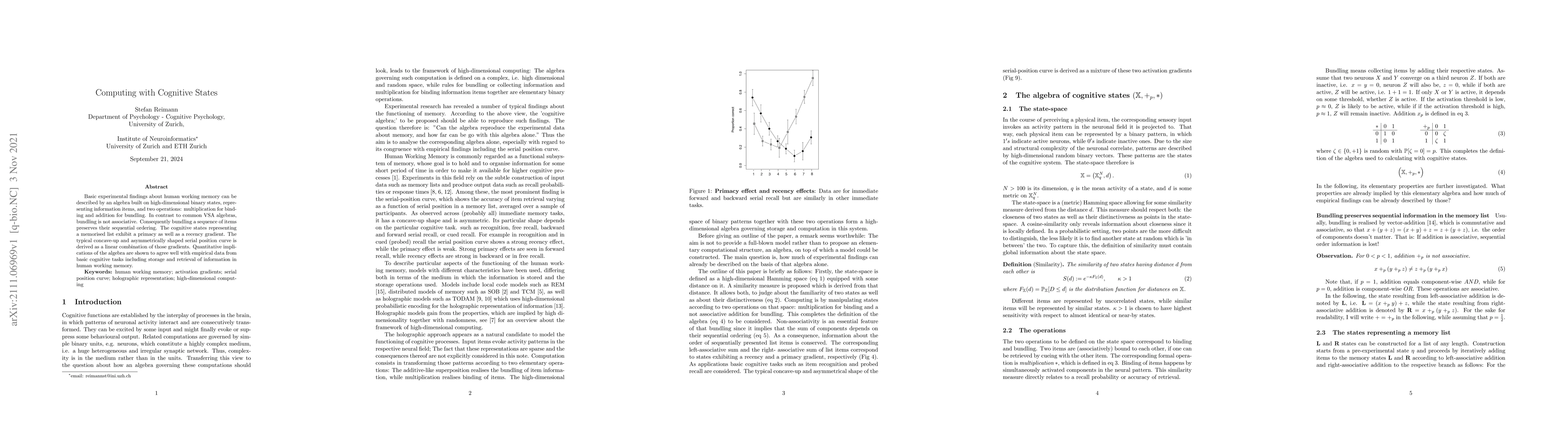Thumbnail for Computing with Cognitive States