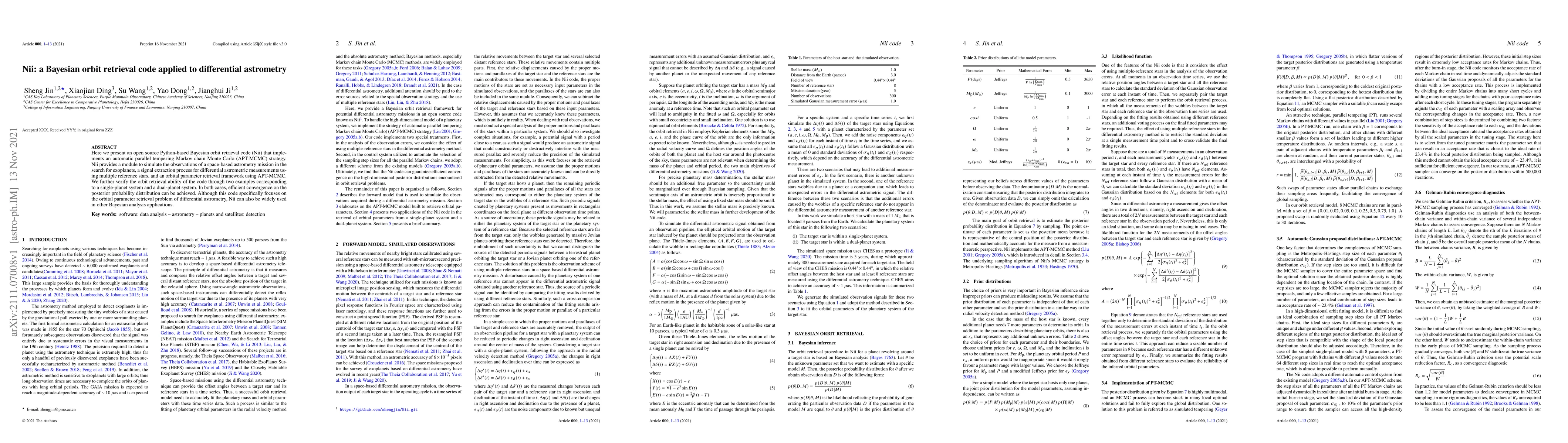 Thumbnail for Nii: a Bayesian orbit retrieval code applied to differential astrometry