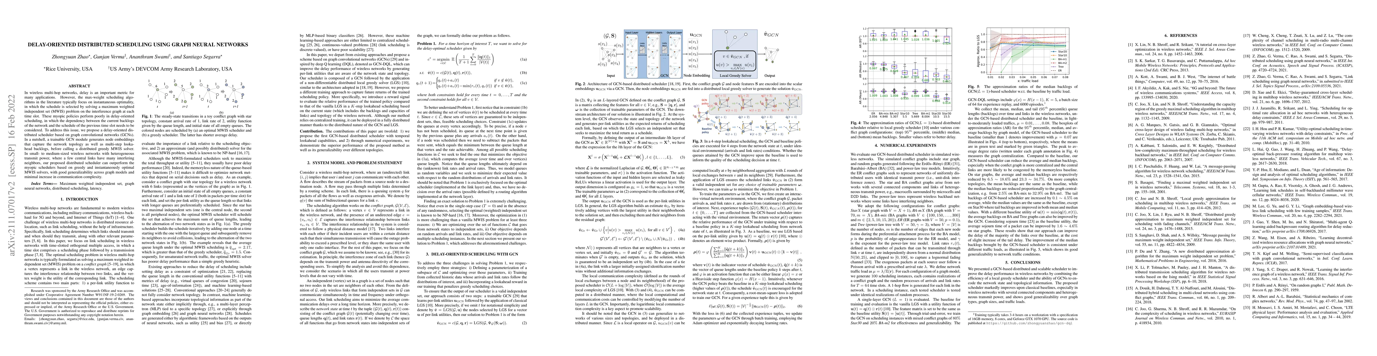 Thumbnail for Delay-Oriented Distributed Scheduling Using Graph Neural Networks