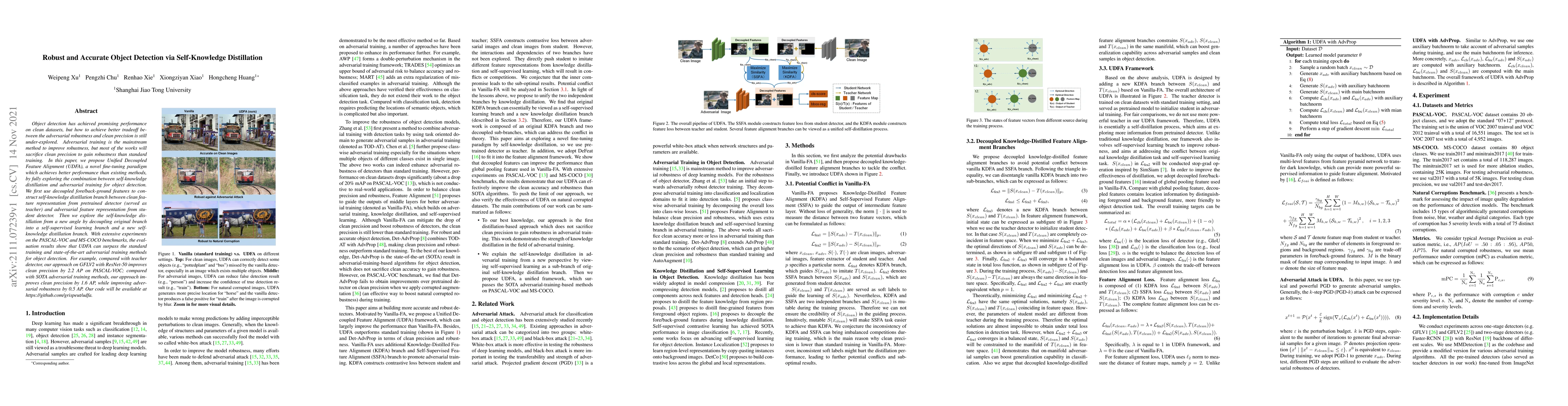 Thumbnail for Robust and Accurate Object Detection via Self-Knowledge Distillation