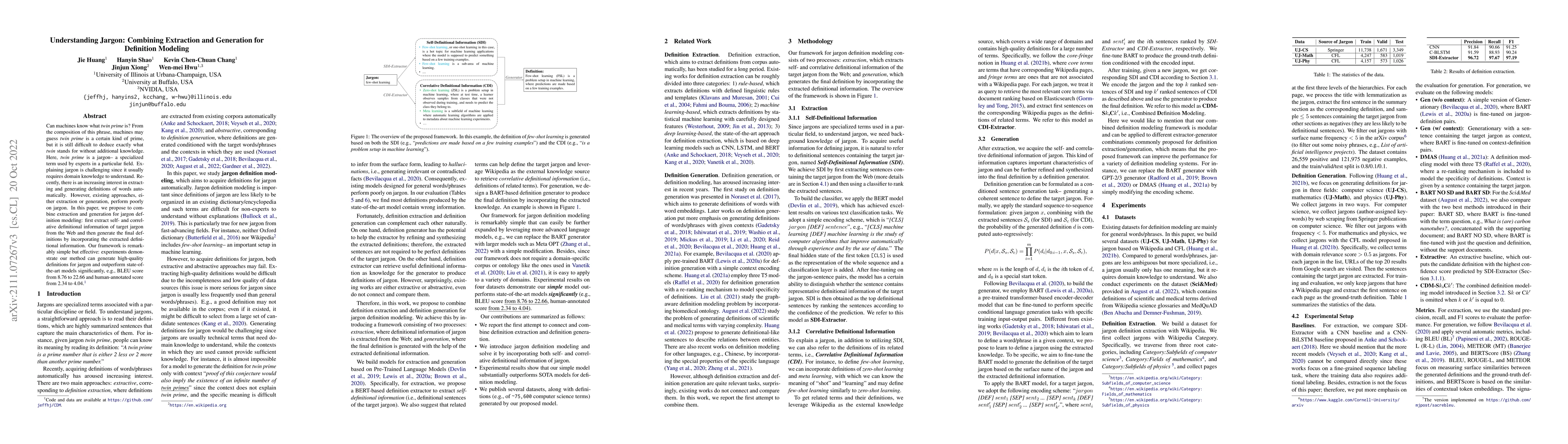 Thumbnail for Understanding Jargon: Combining Extraction and Generation for Definition
  Modeling