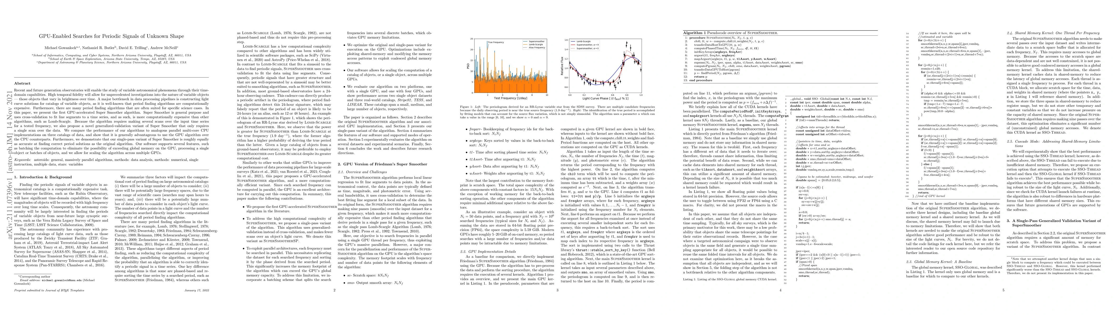 Thumbnail for GPU-Enabled Searches for Periodic Signals of Unknown Shape