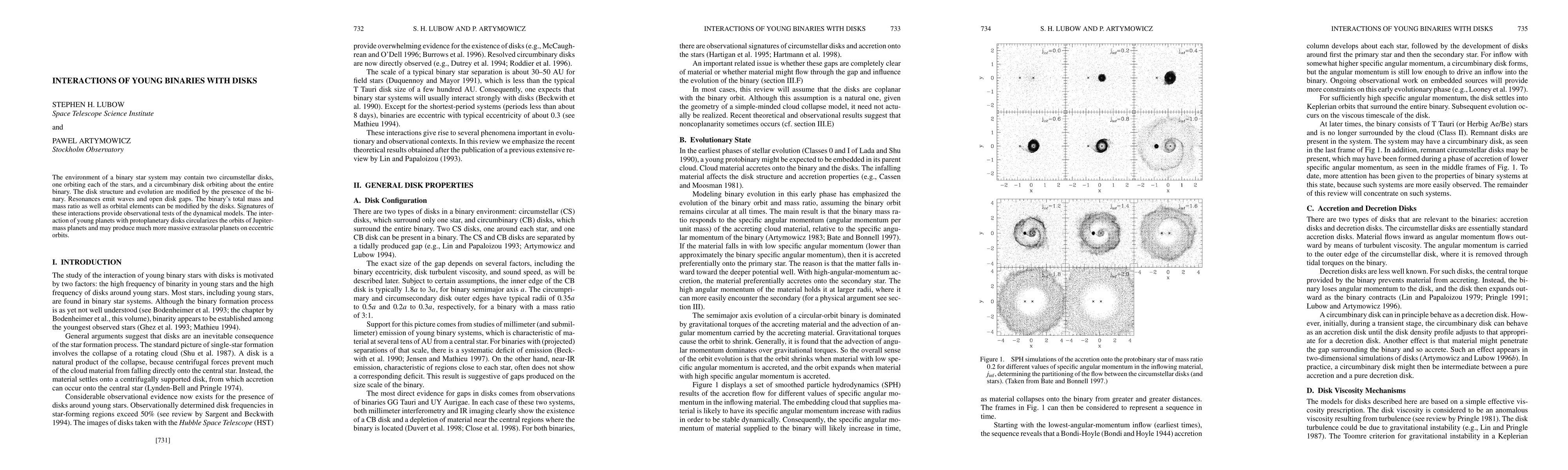 Thumbnail for Interactions of Young Binaries with Disks