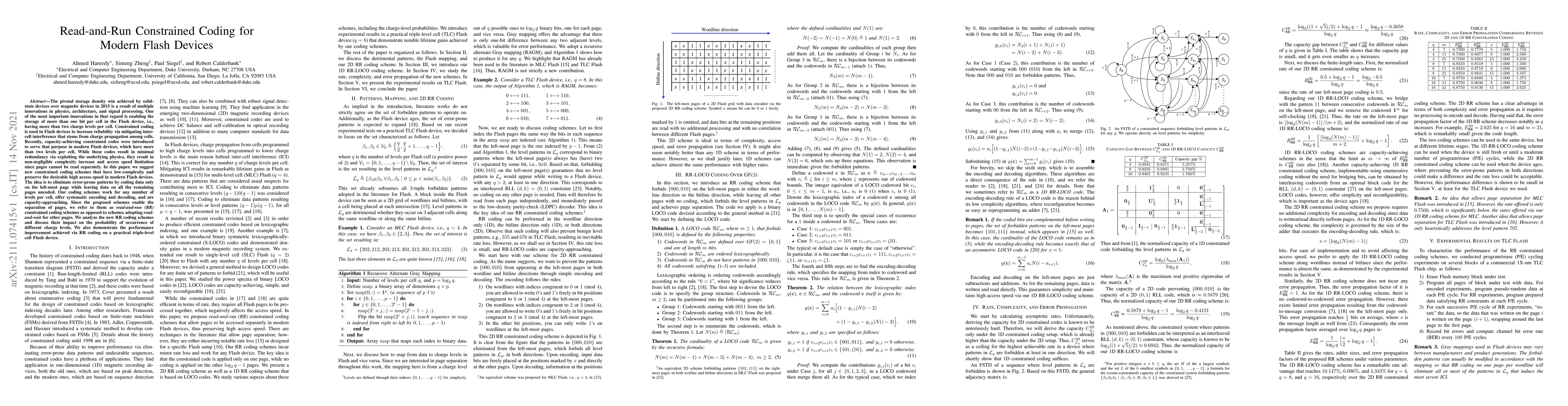 Thumbnail for Read-and-Run Constrained Coding for Modern Flash Devices