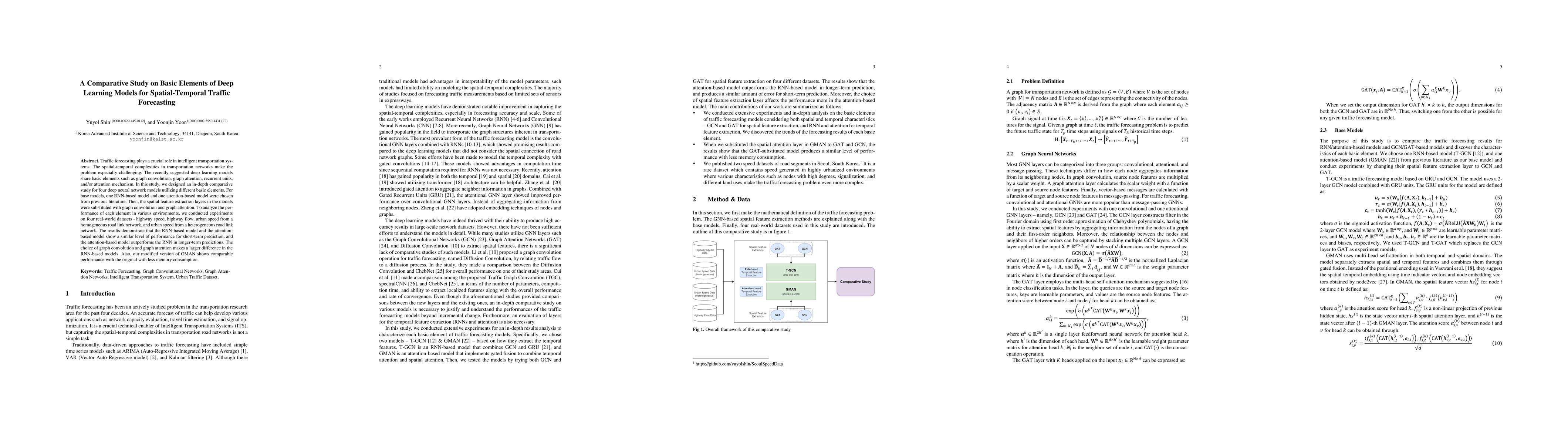 Thumbnail for A Comparative Study on Basic Elements of Deep Learning Models for
  Spatial-Temporal Traffic Forecasting