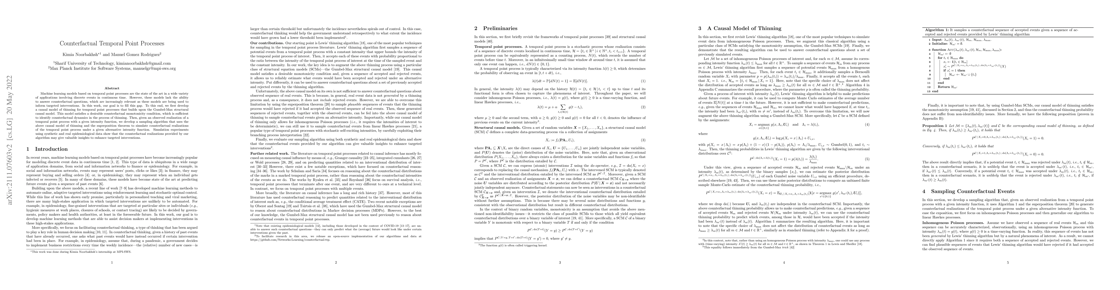 Thumbnail for Counterfactual Temporal Point Processes