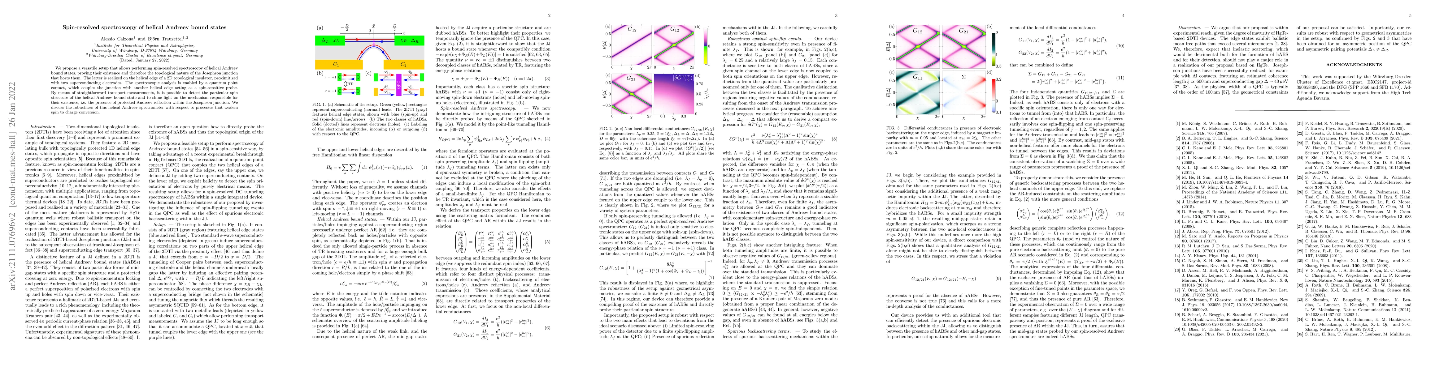 Thumbnail for Spin-resolved spectroscopy of helical Andreev bound states