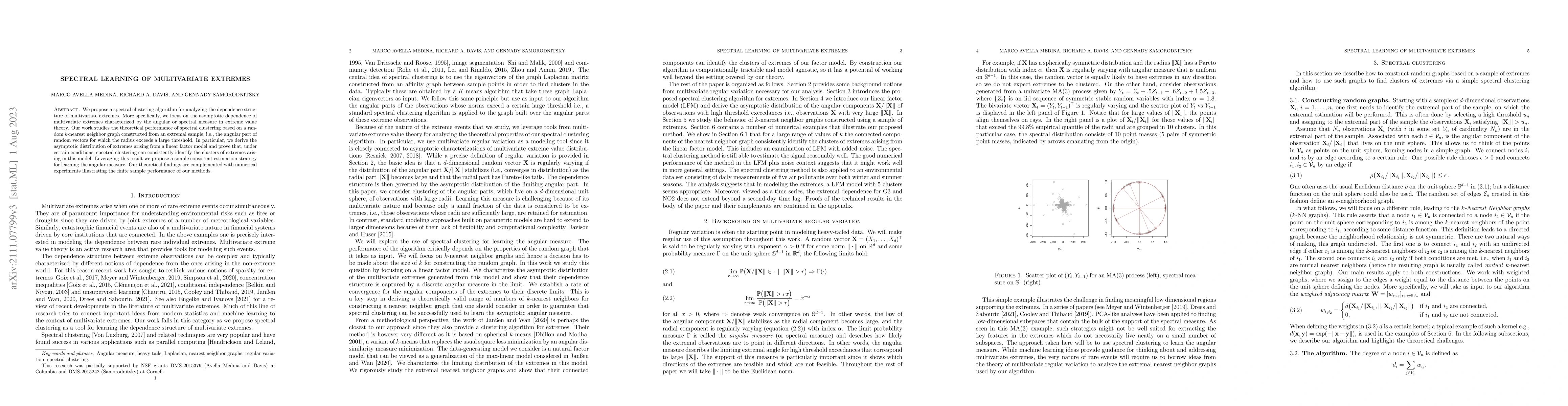 Thumbnail for Spectral learning of multivariate extremes