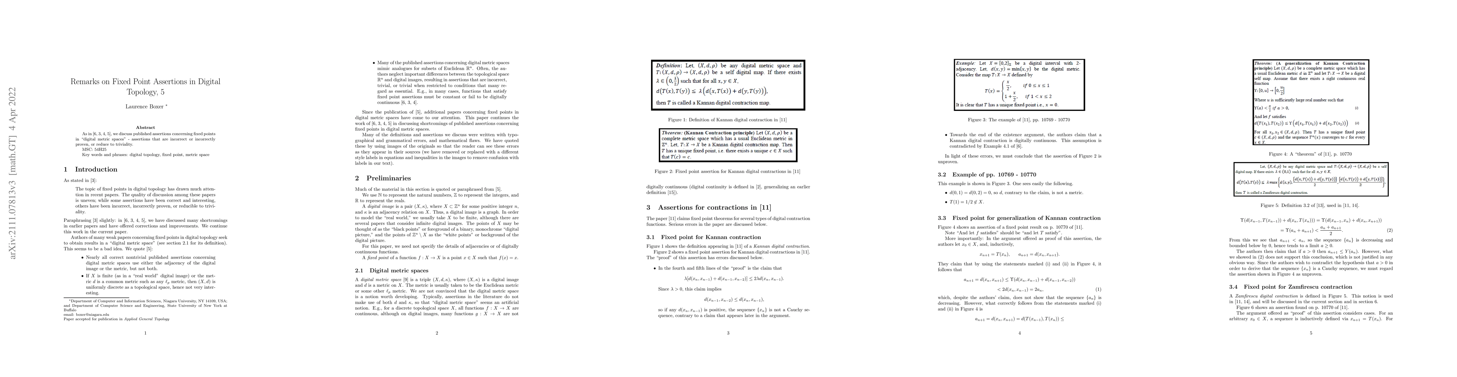 Thumbnail for Remarks on Fixed Point Assertions in Digital Topology, 5