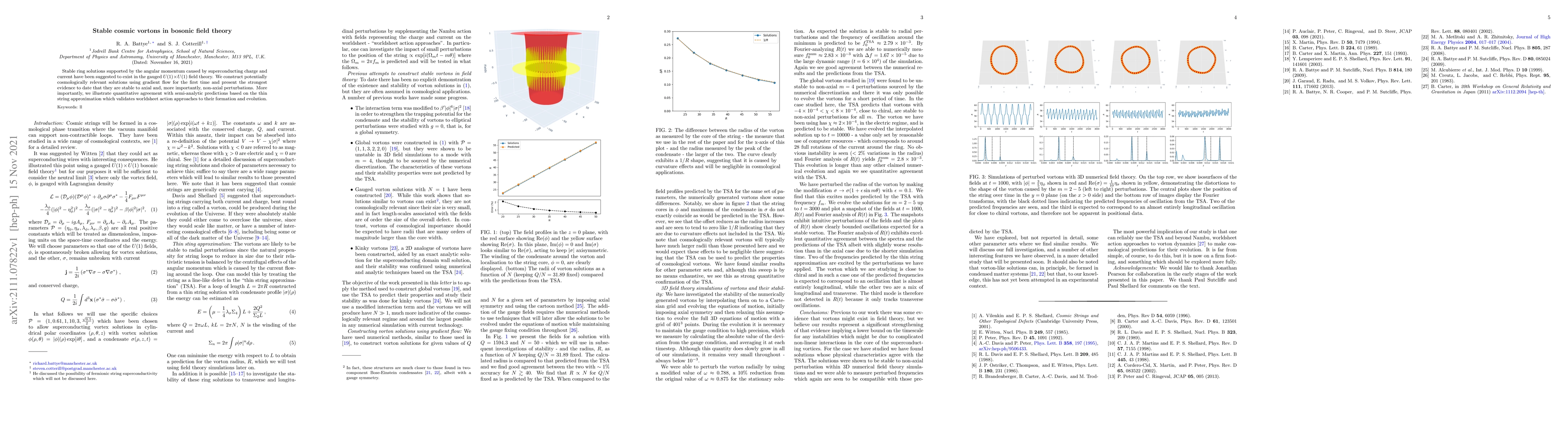 Thumbnail for Stable cosmic vortons in bosonic field theory