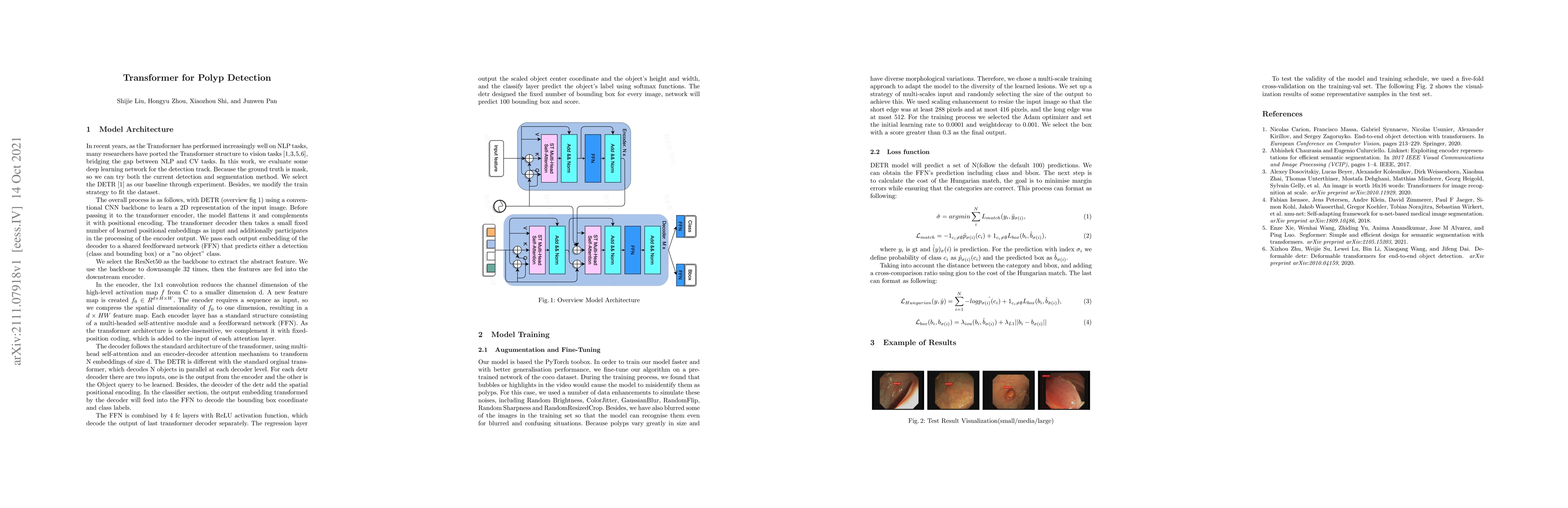 Thumbnail for Transformer for Polyp Detection