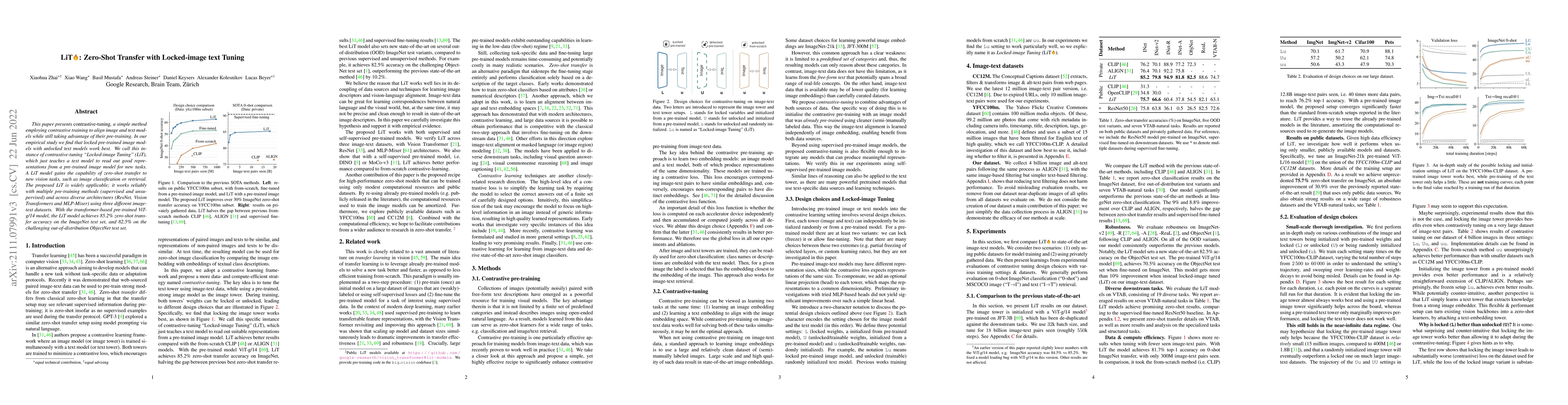 Thumbnail for LiT: Zero-Shot Transfer with Locked-image text Tuning