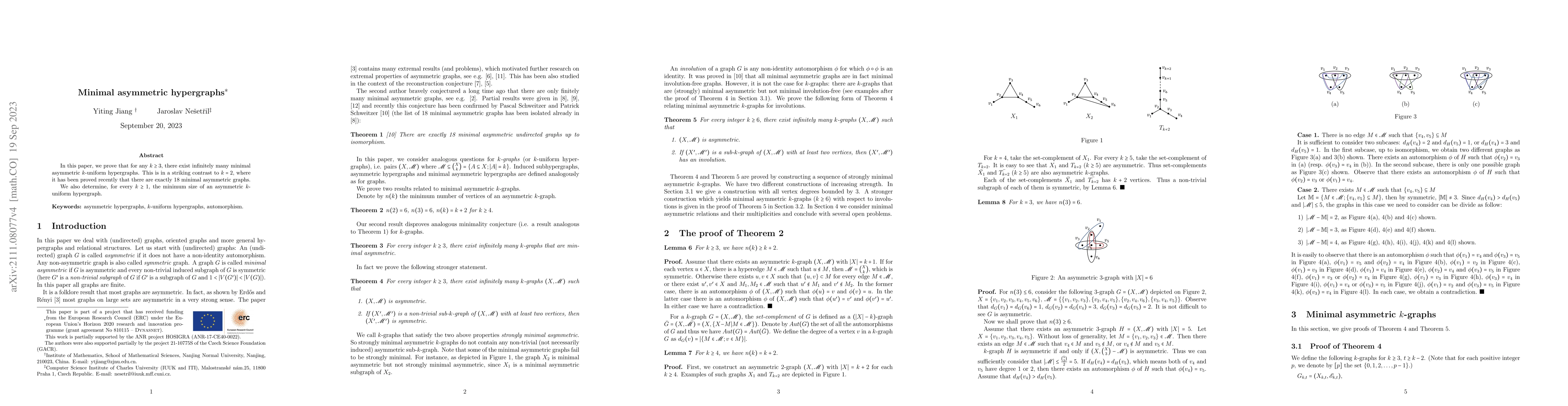 Thumbnail for Minimal asymmetric hypergraphs