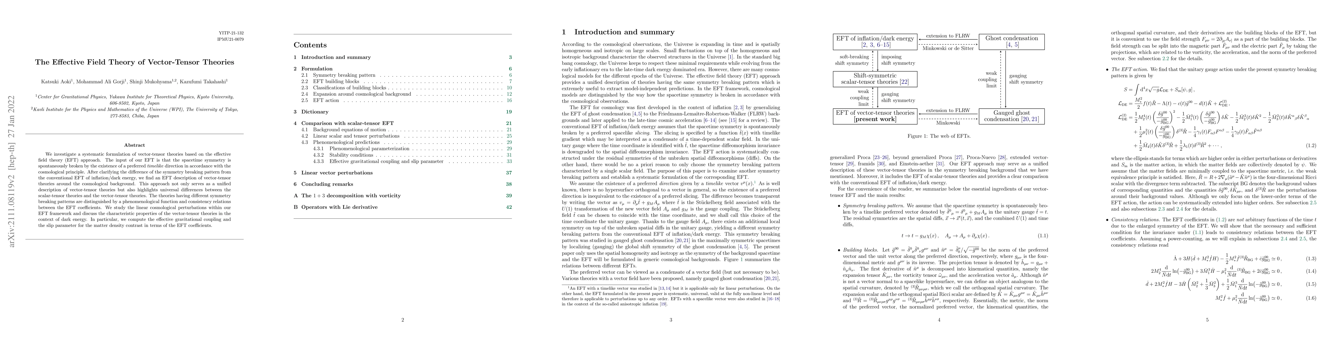 Thumbnail for The Effective Field Theory of Vector-Tensor Theories