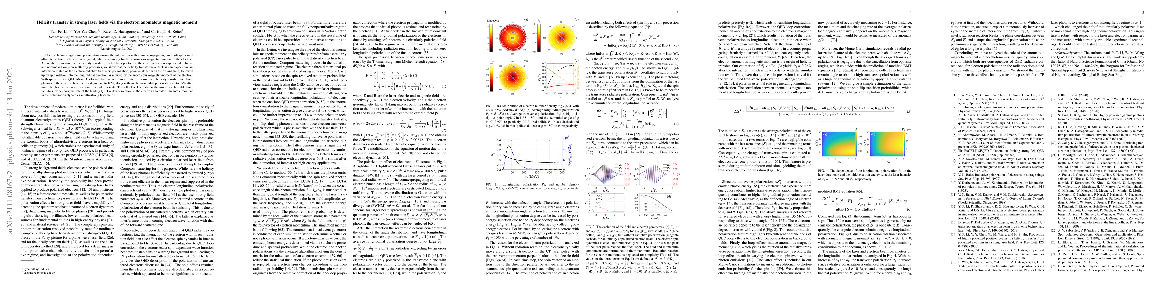 Thumbnail for Helicity transfer in strong laser fields via the electron anomalous
  magnetic moment