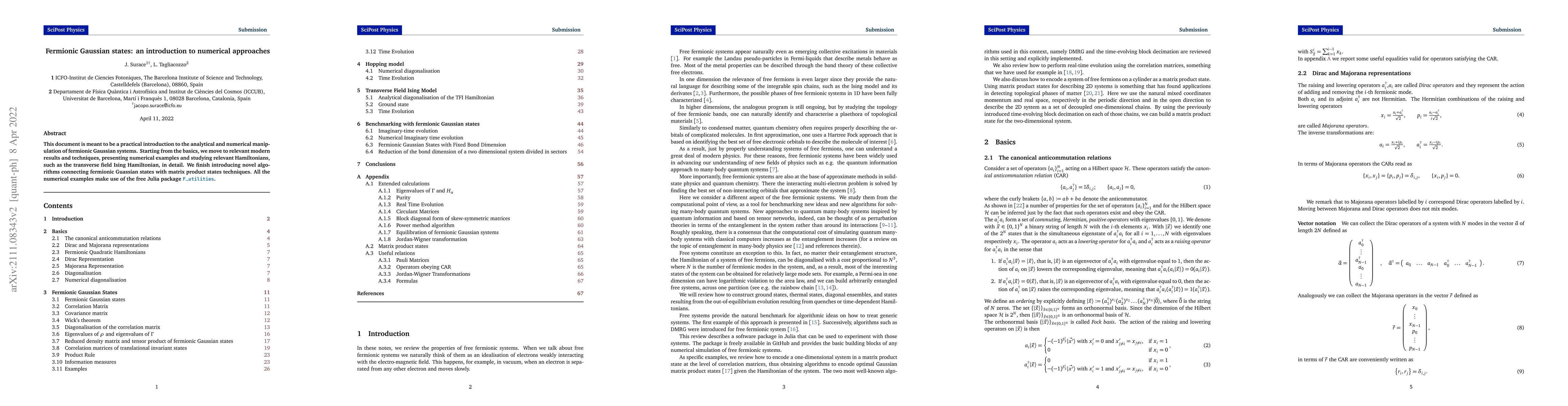 Thumbnail for Fermionic Gaussian states: an introduction to numerical approaches