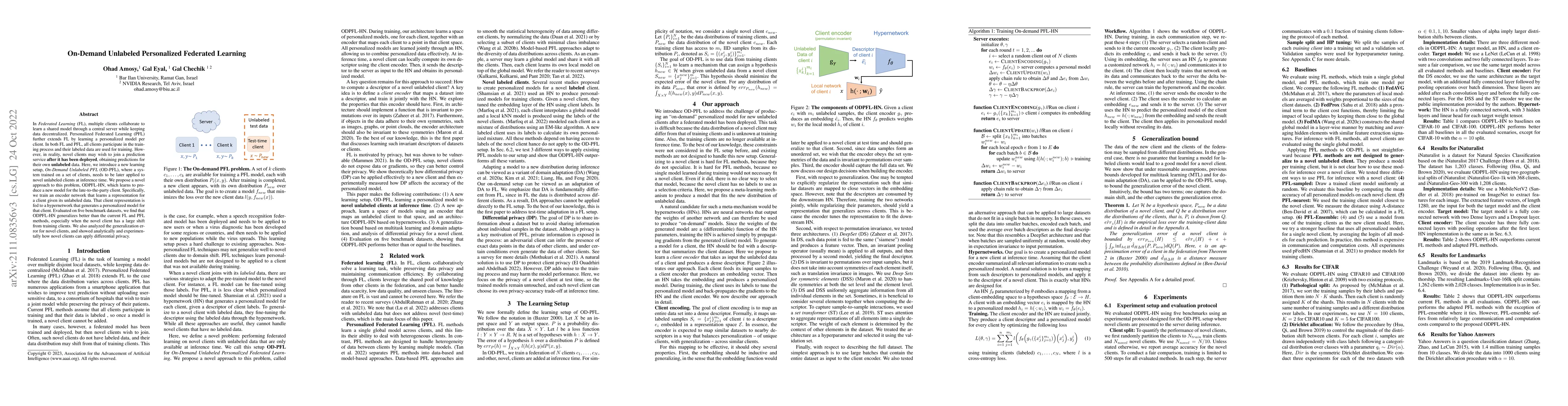 Thumbnail for On-Demand Unlabeled Personalized Federated Learning