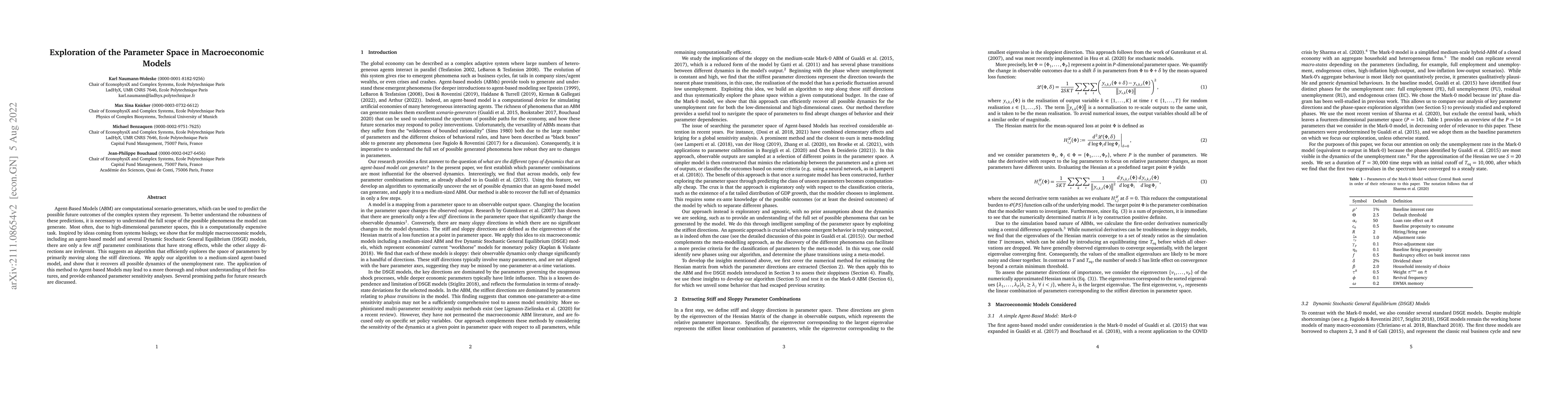 Thumbnail for Exploration of the Parameter Space in Macroeconomic Agent-Based Models