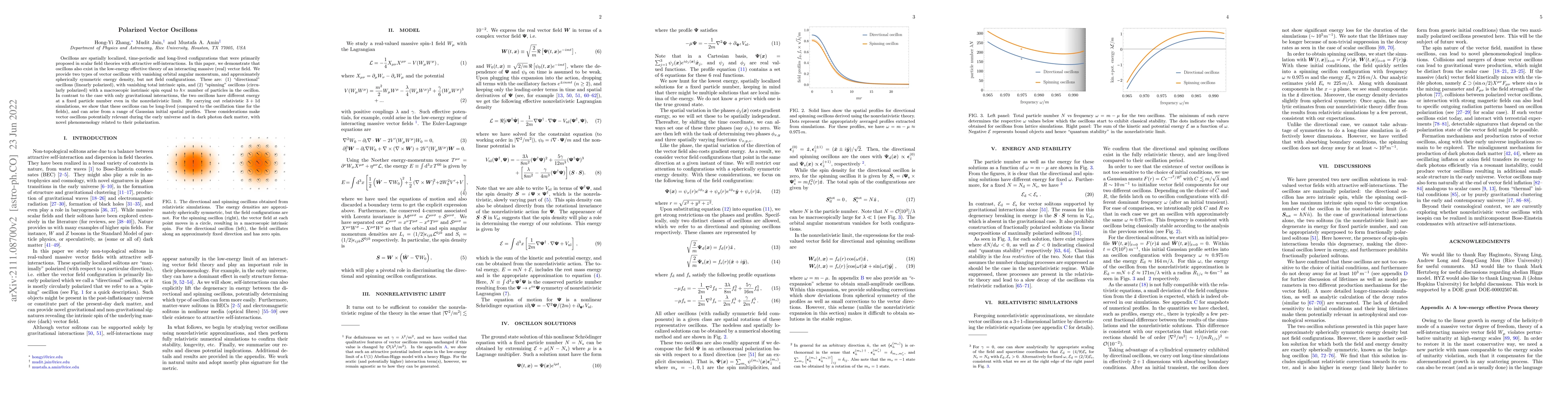 Thumbnail for Polarized Vector Oscillons