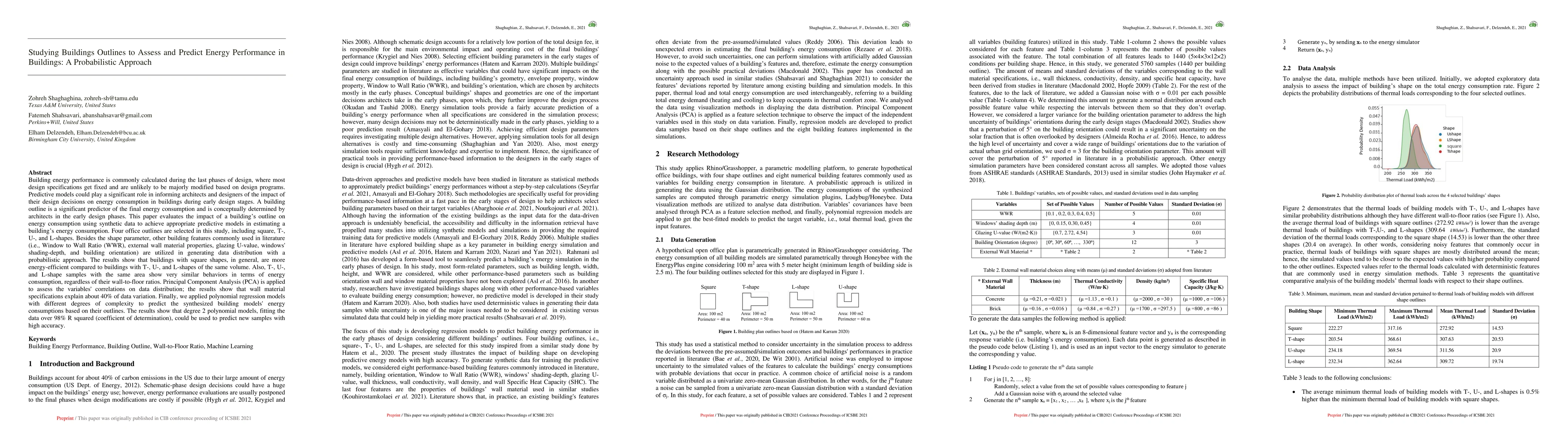 Thumbnail for Studying Buildings Outlines to Assess and Predict Energy Performance in
  Buildings: A Probabilistic Approach
