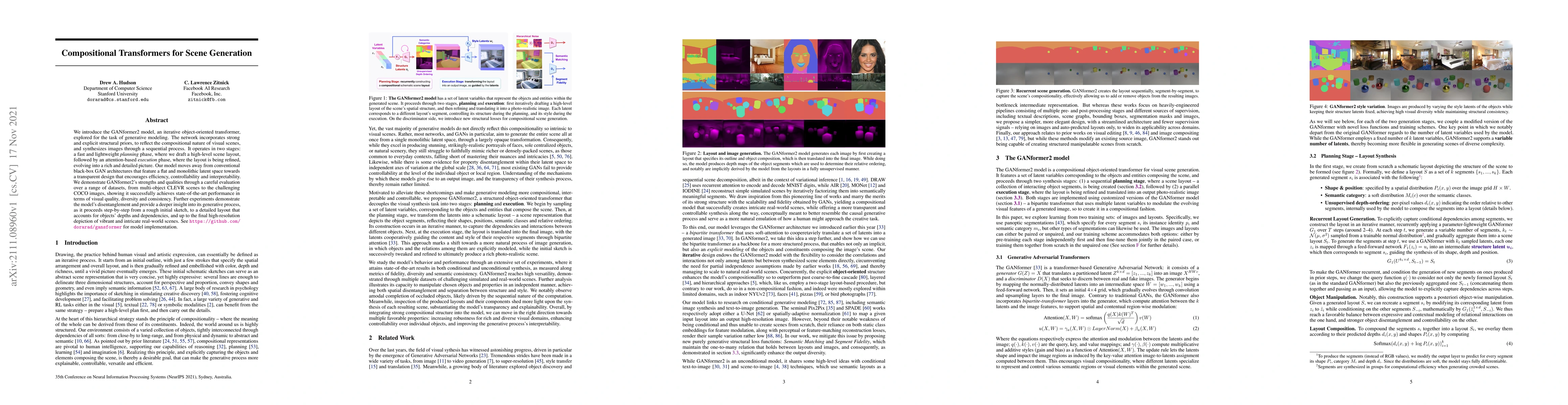 Thumbnail for Compositional Transformers for Scene Generation