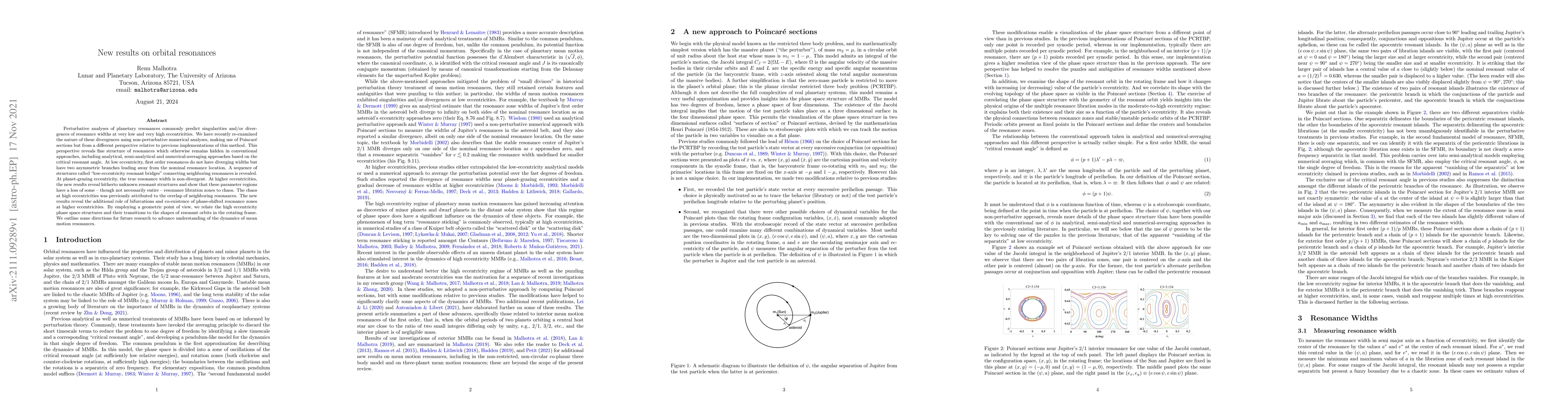 Thumbnail for New results on orbital resonances