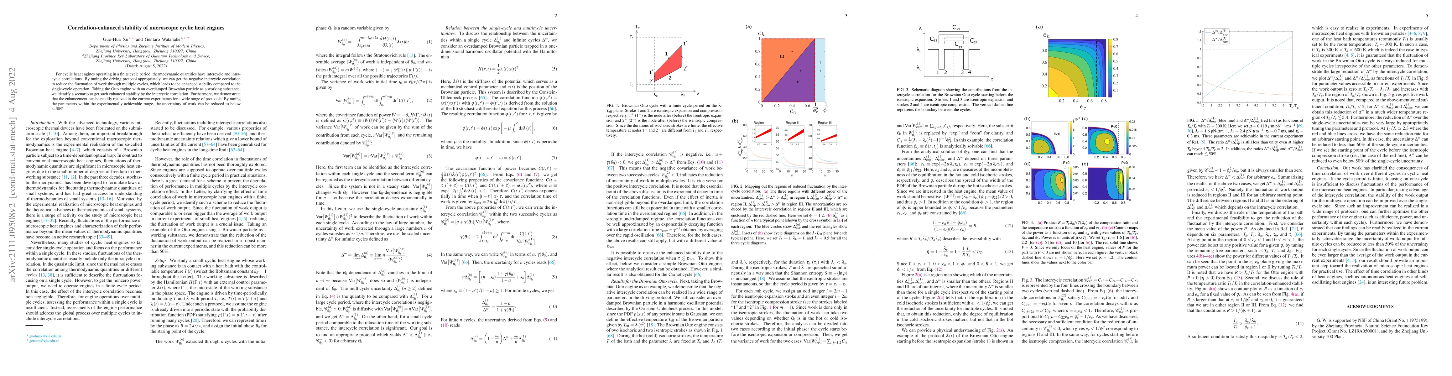 Thumbnail for Correlation-enhanced Stability of Microscopic Cyclic Heat Engines