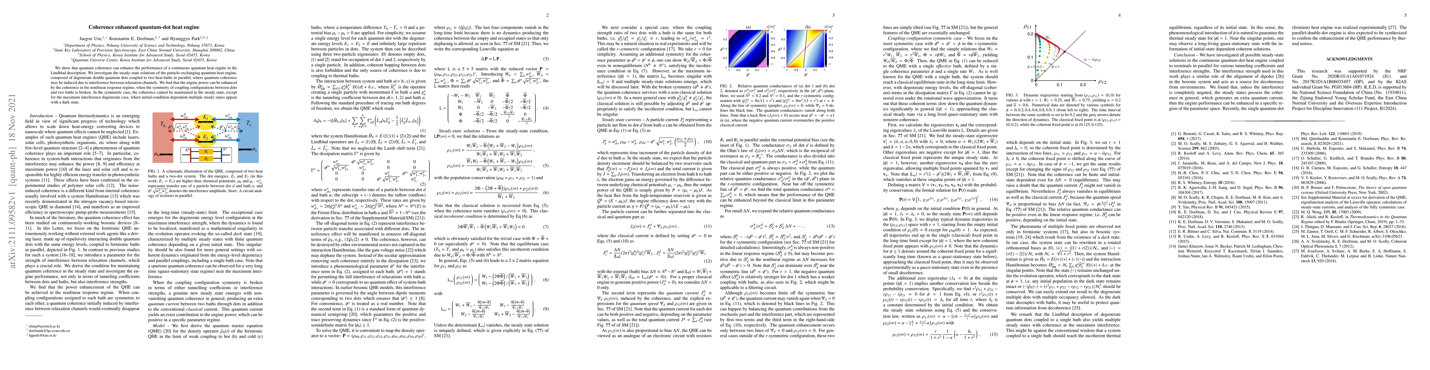 Thumbnail for Coherence enhanced quantum-dot heat engine