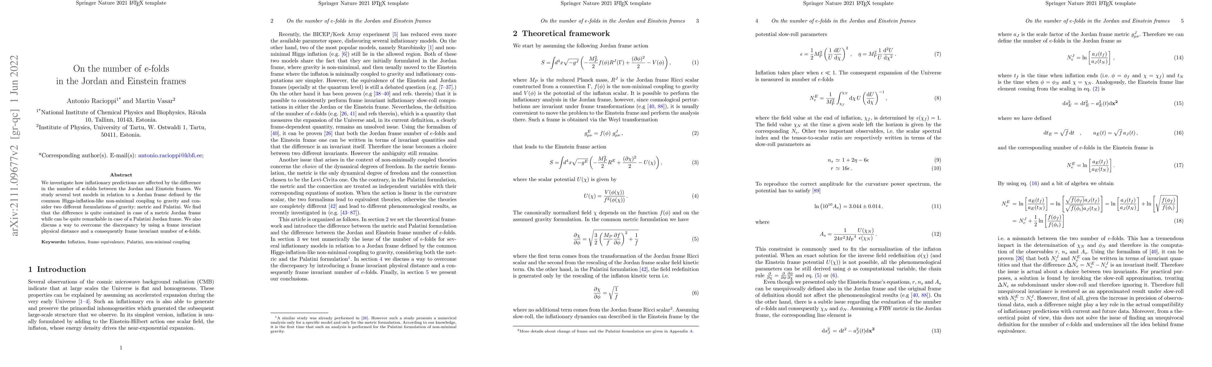 Thumbnail for On the number of $e$-folds in the Jordan and Einstein frames