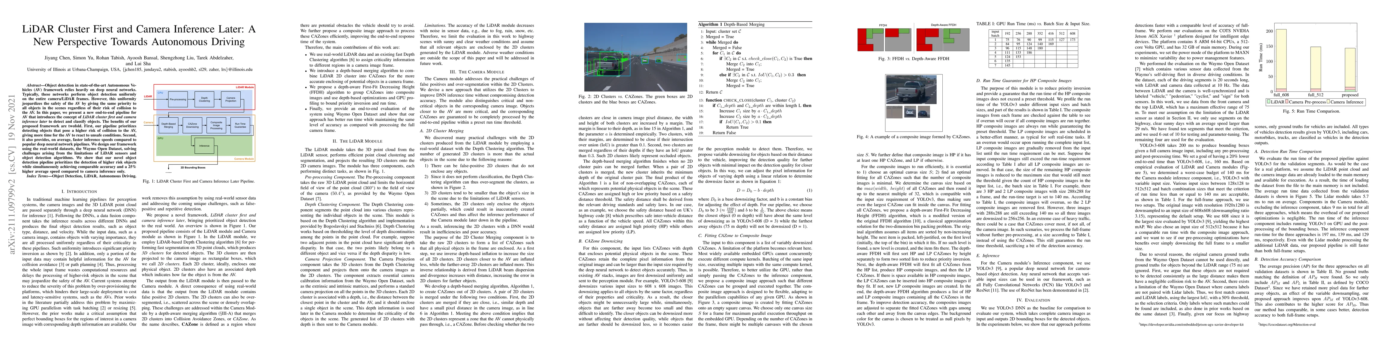 Thumbnail for LiDAR Cluster First and Camera Inference Later: A New Perspective
  Towards Autonomous Driving