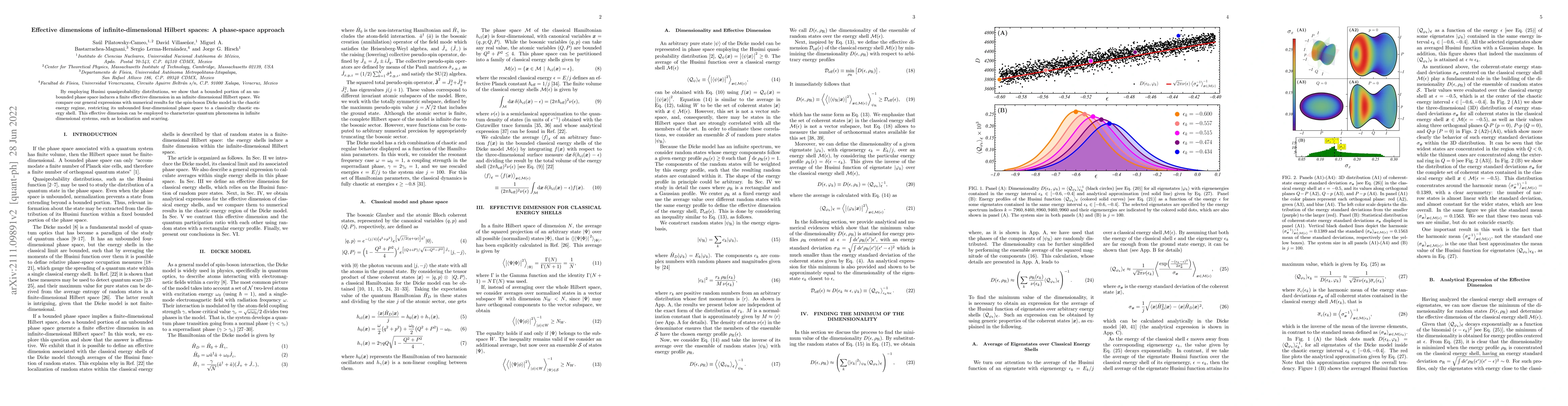 Thumbnail for Effective dimensions of infinite-dimensional Hilbert spaces: A
  phase-space approach