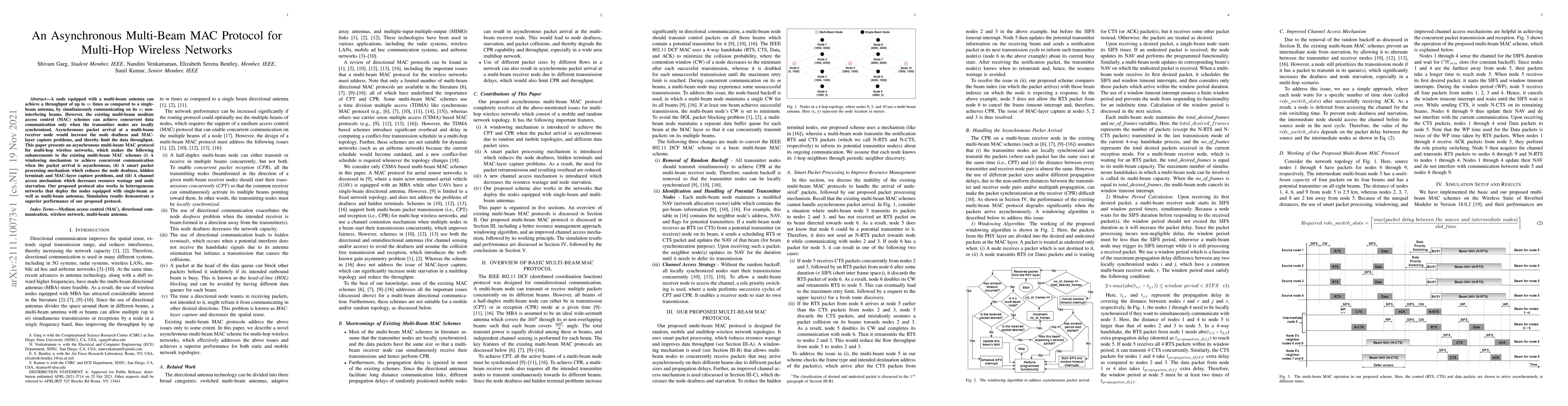 Thumbnail for An Asynchronous Multi-Beam MAC Protocol for Multi-Hop Wireless Networks