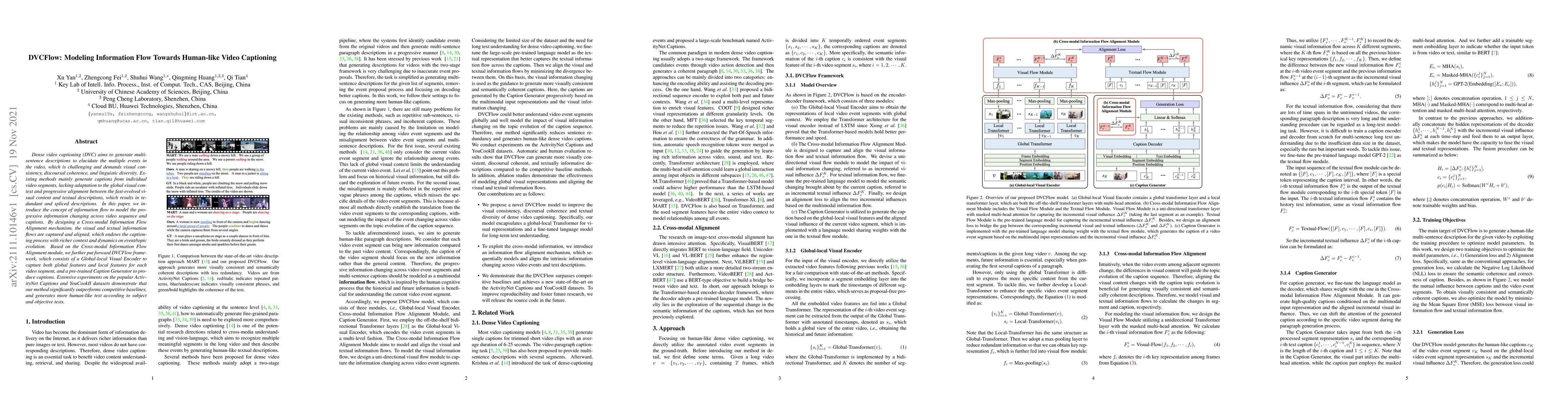 Thumbnail for DVCFlow: Modeling Information Flow Towards Human-like Video Captioning