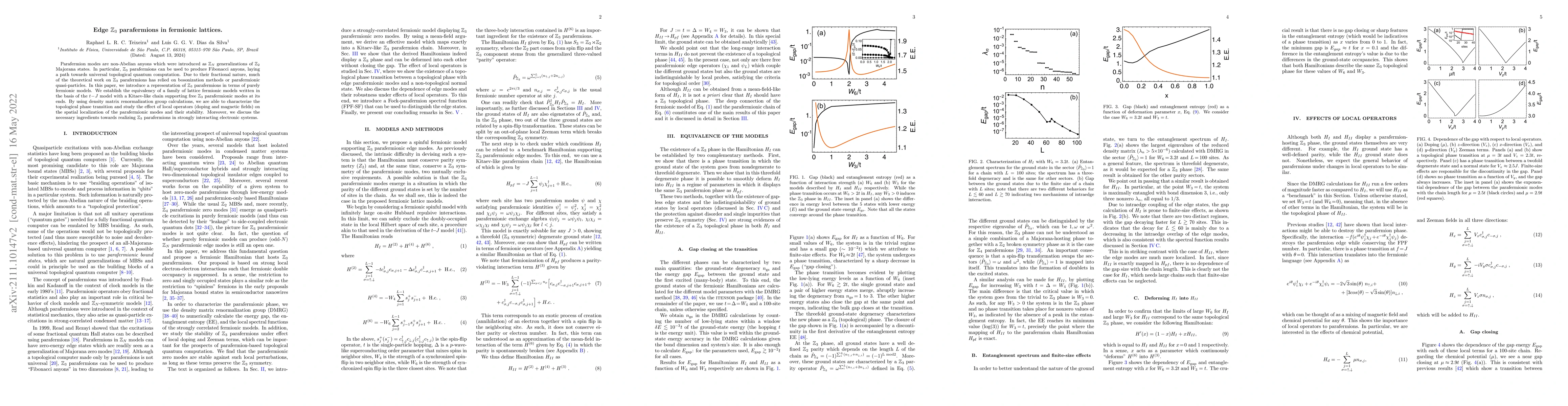 Thumbnail for Edge $\mathbb{Z}_3$ parafermions in fermionic lattices