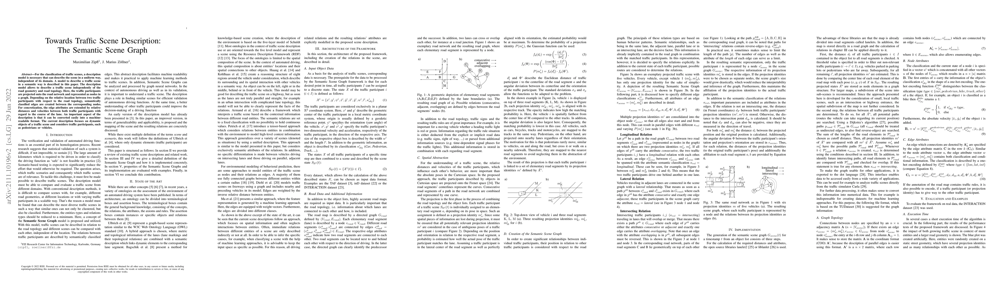 Thumbnail for Towards Traffic Scene Description: The Semantic Scene Graph
