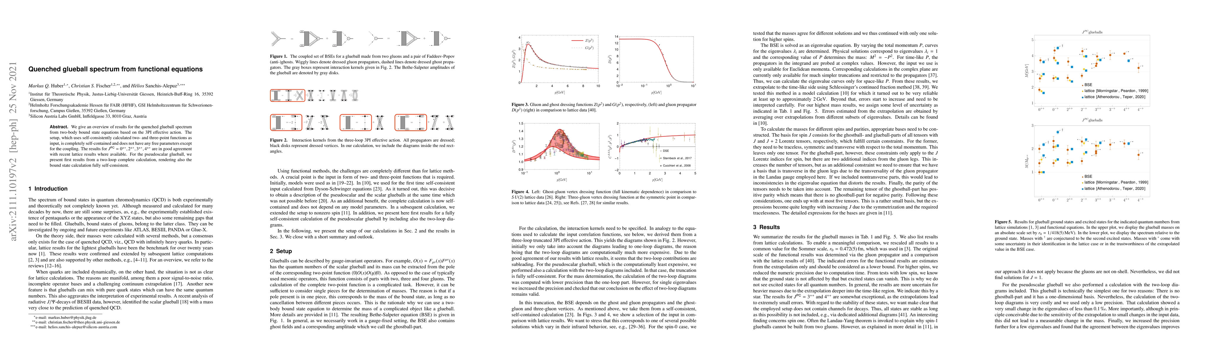 Thumbnail for Quenched glueball spectrum from functional equations