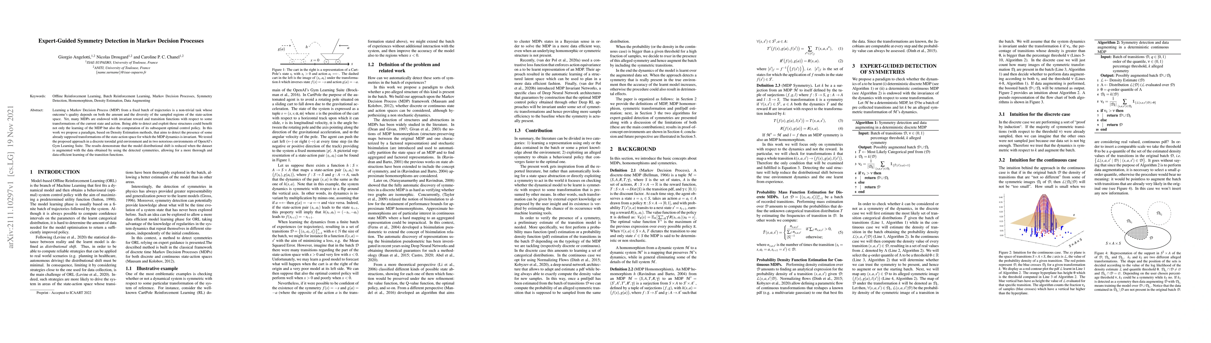 Thumbnail for Expert-Guided Symmetry Detection in Markov Decision Processes