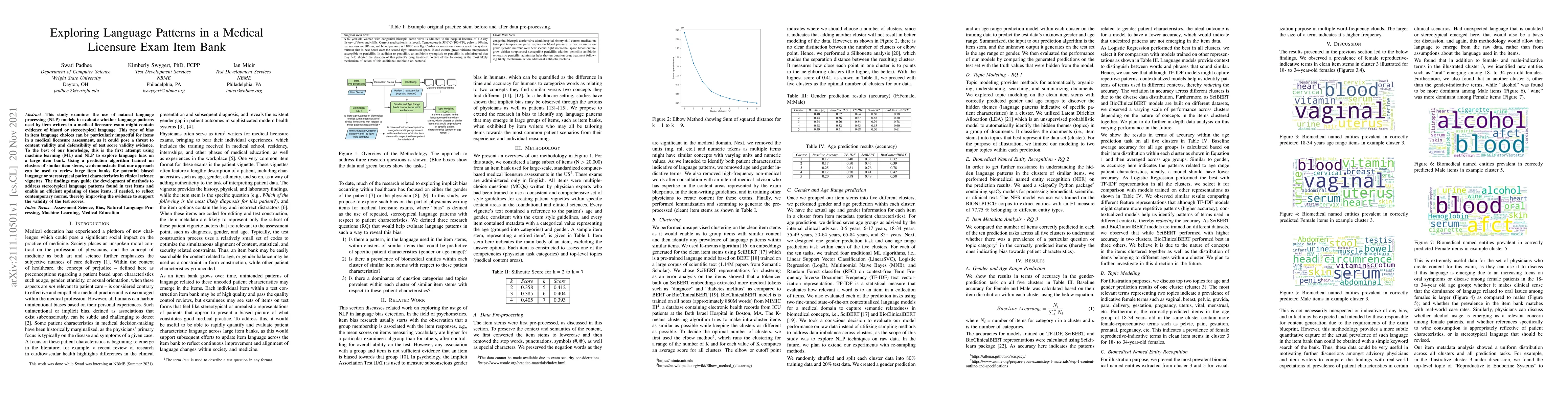 Thumbnail for Exploring Language Patterns in a Medical Licensure Exam Item Bank