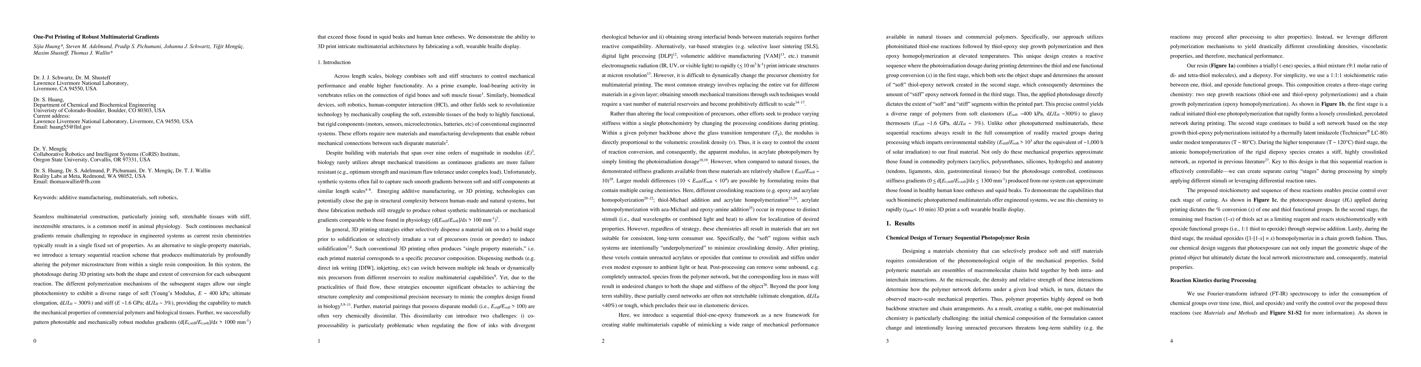 Thumbnail for One-Pot Printing of Robust Multimaterial Devices