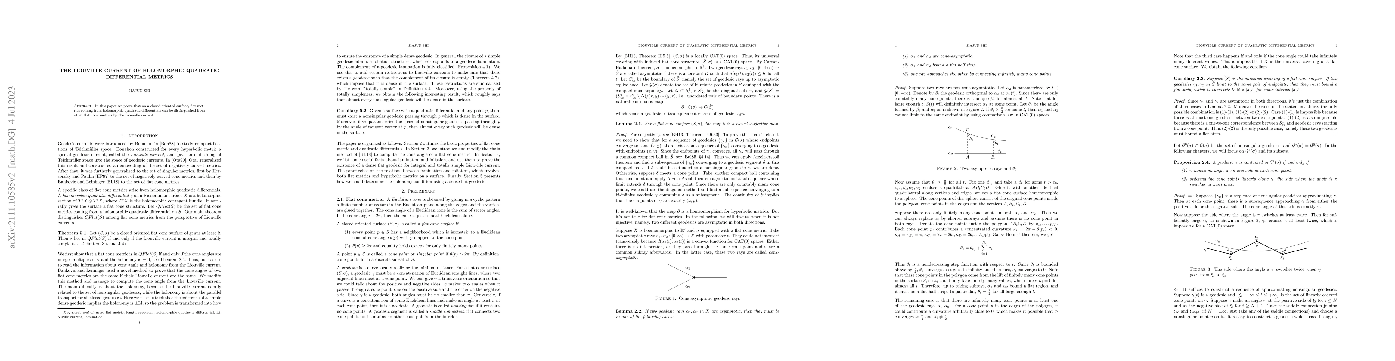 Thumbnail for The length spectrum of holomorphic quadratic differential metrics