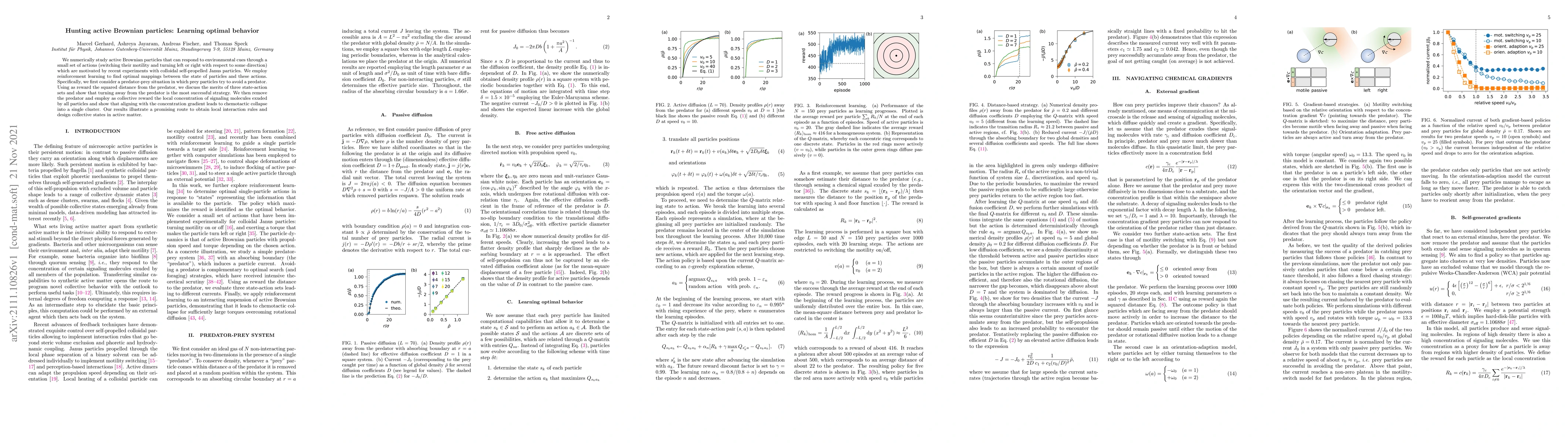 Thumbnail for Hunting active Brownian particles: Learning optimal behavior
