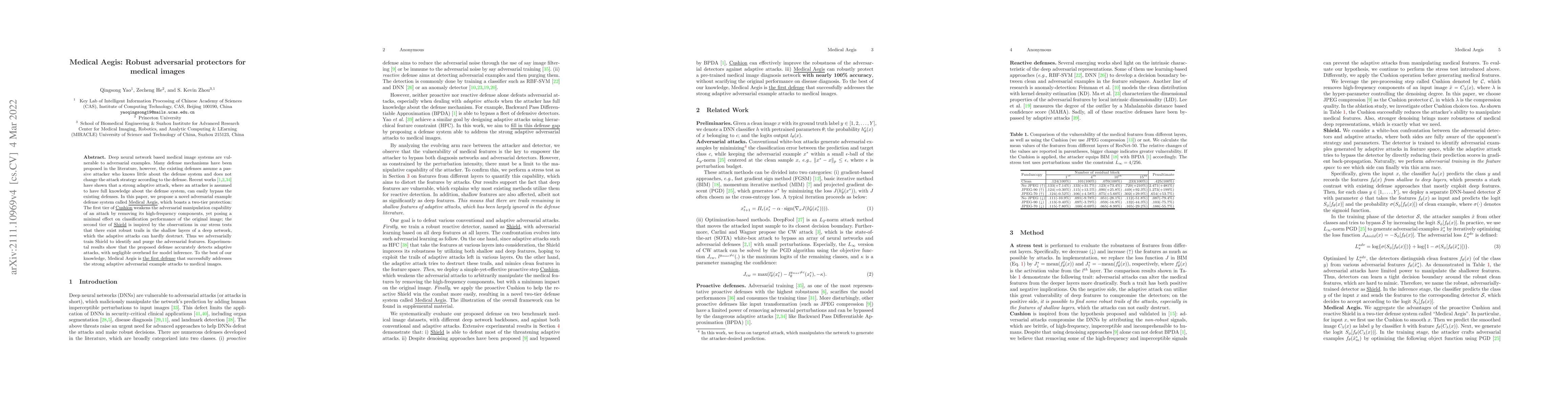 Thumbnail for Medical Aegis: Robust adversarial protectors for medical images