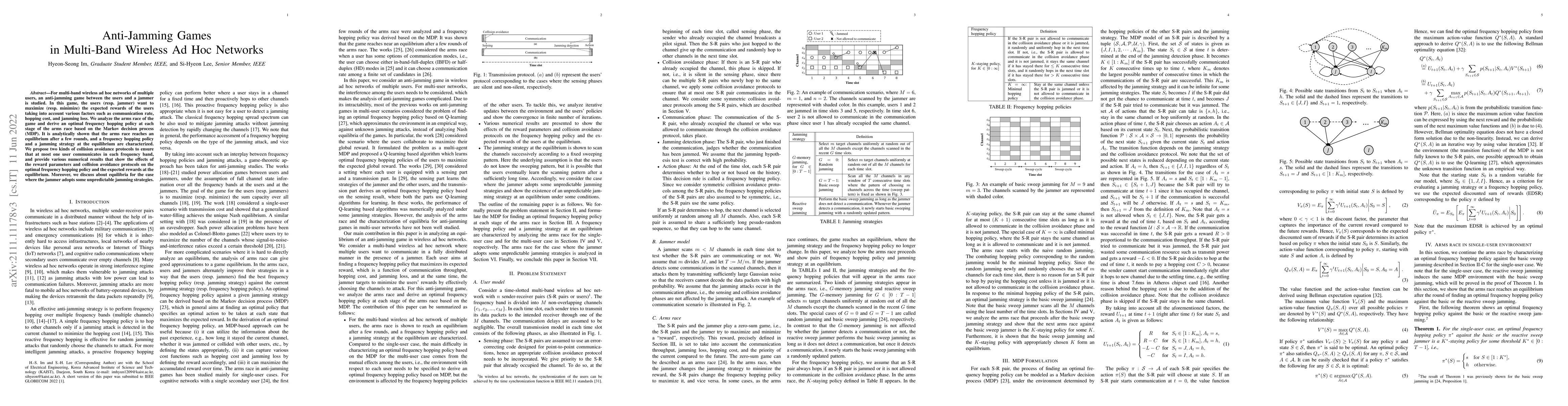 Thumbnail for Anti-Jamming Games in Multi-Band Wireless Ad Hoc Networks