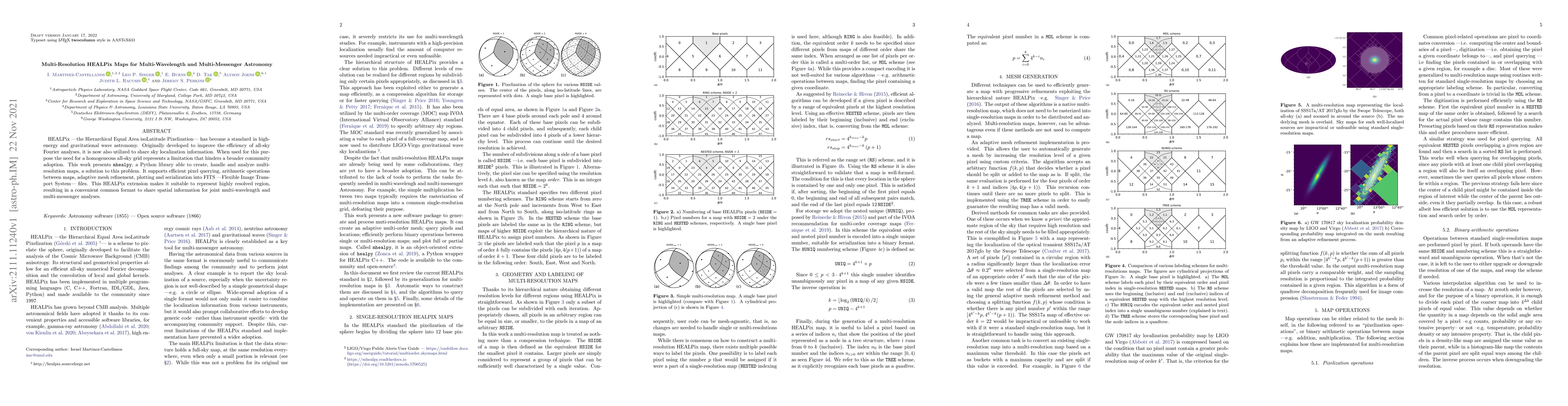 Thumbnail for Multi-Resolution HEALPix Maps for Multi-Wavelength and Multi-Messenger
  Astronomy