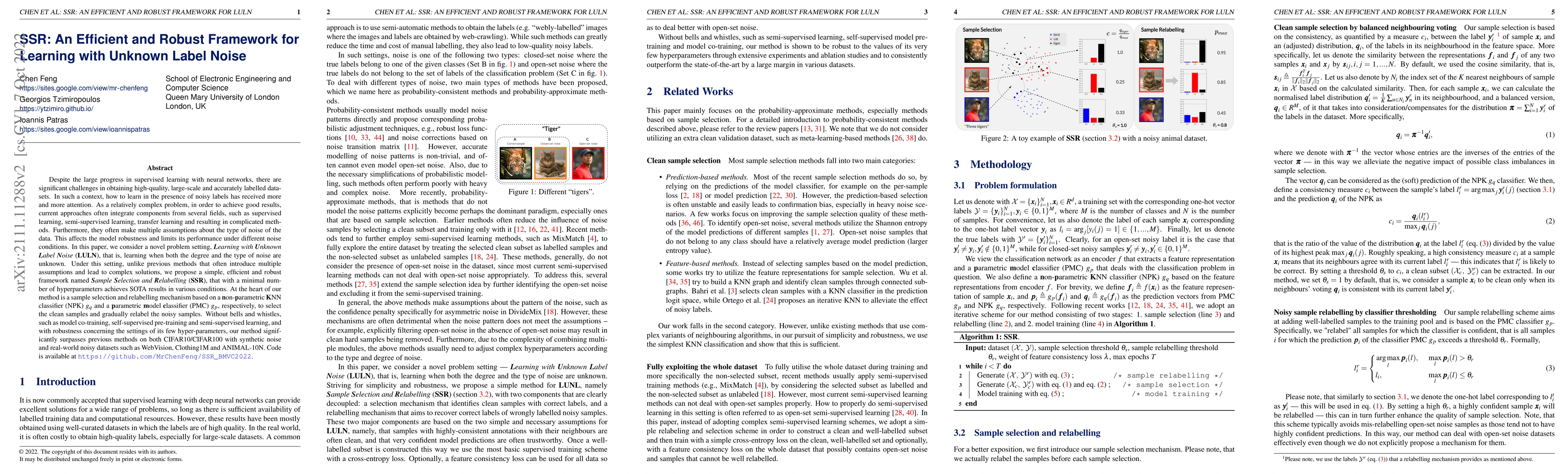 Thumbnail for SSR: An Efficient and Robust Framework for Learning with Unknown Label
  Noise