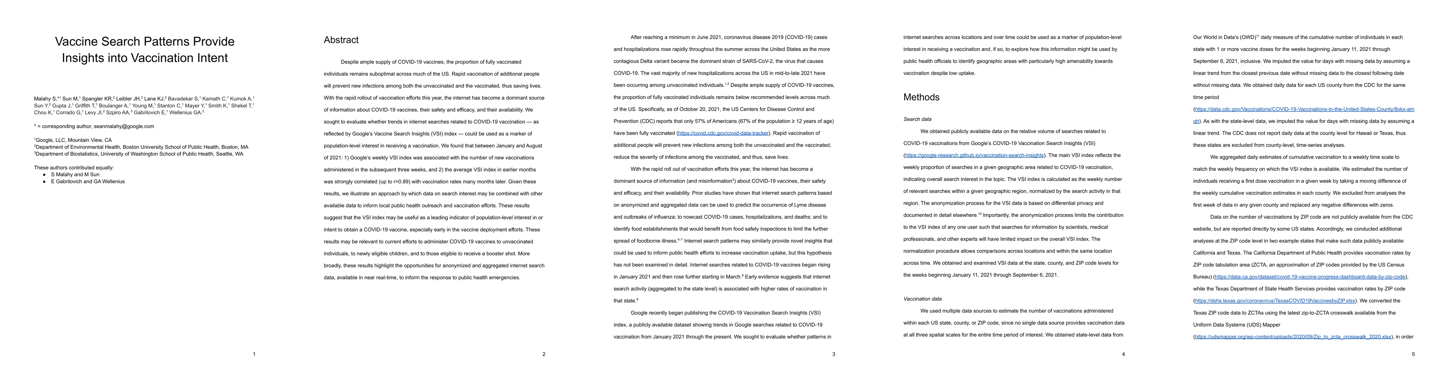Thumbnail for Vaccine Search Patterns Provide Insights into Vaccination Intent