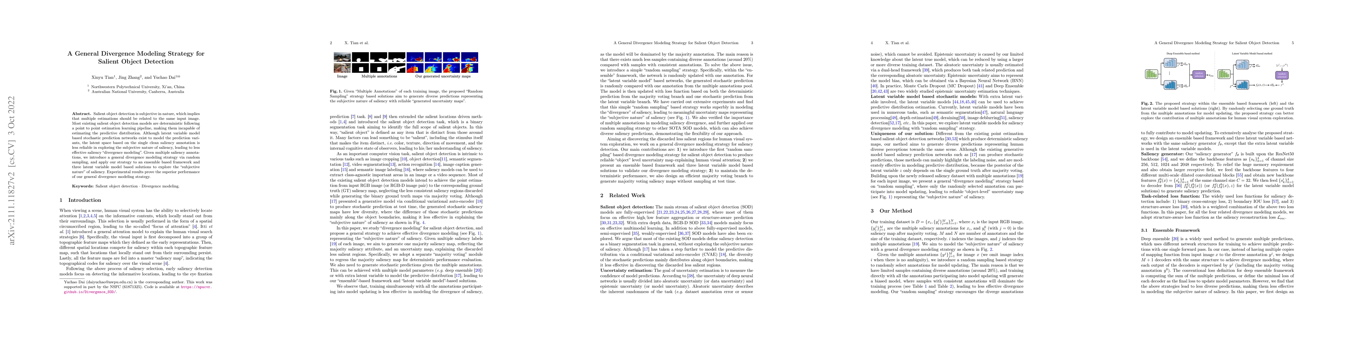 Thumbnail for A General Divergence Modeling Strategy for Salient Object Detection