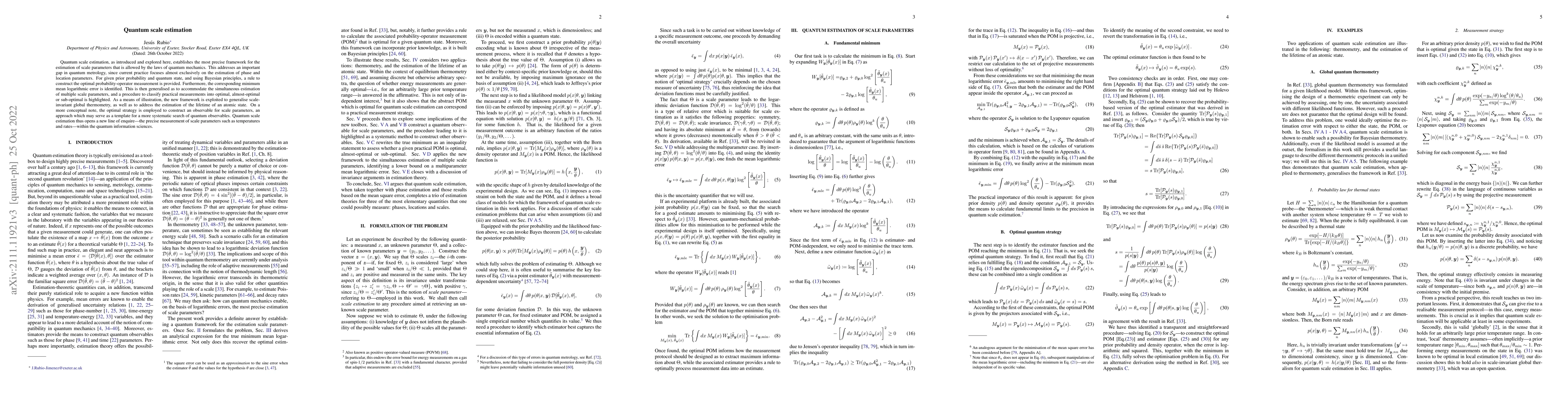 Thumbnail for Quantum scale estimation